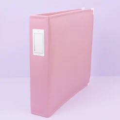 Álbum de Anillas Ecopiel Rosa Bebé Craftelier 12"x12"