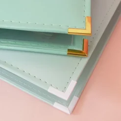 Álbum de Anillas Ecopiel Rosa Bebé Craftelier 12