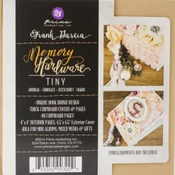 Álbum de chipboard Kraft Tiny Memory Hardware Frank García