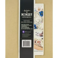 Álbum de chipboard Kraft Voyage Memory Hardware Frank García