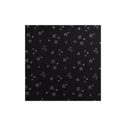Álbum de chipboard lomo ancho Estrellas Negro Lora Bailora 6"x8"