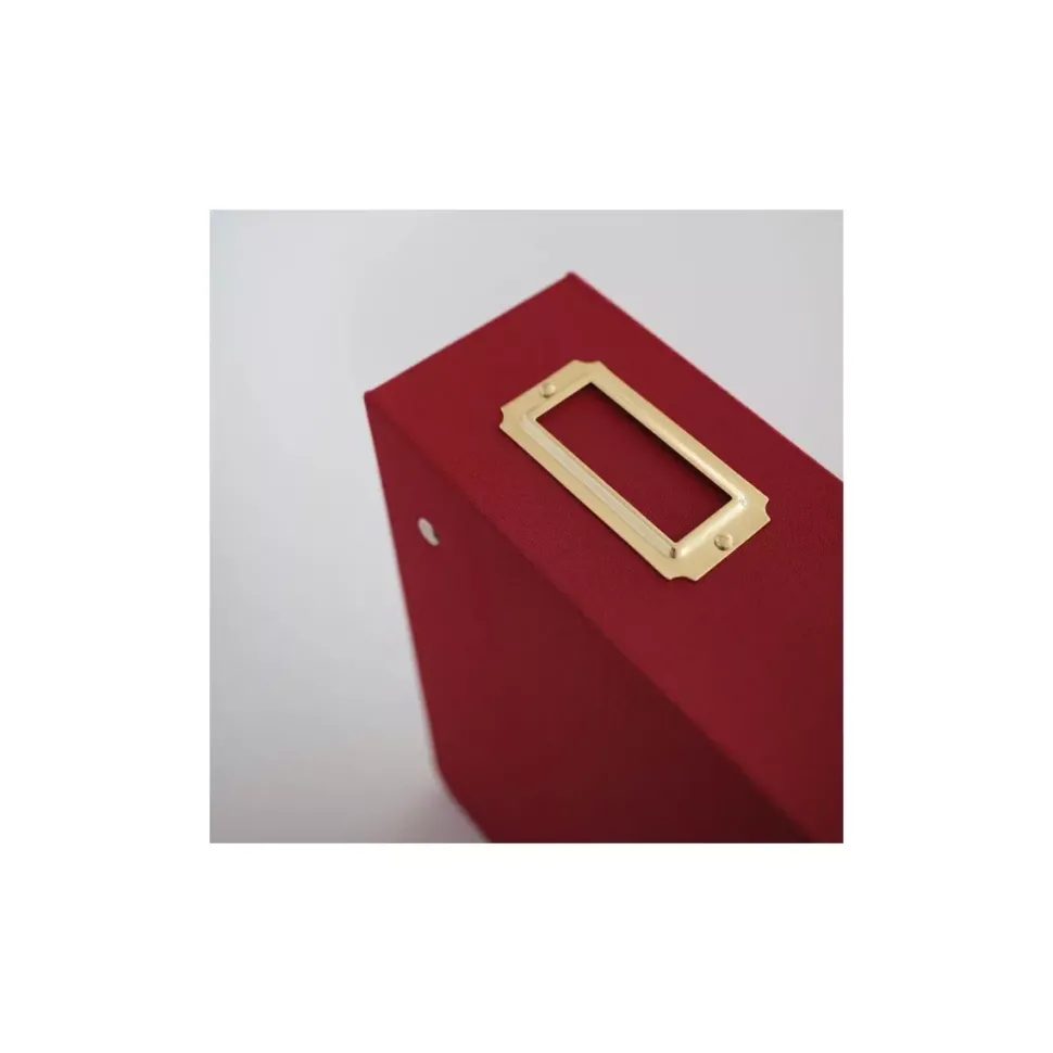 Álbum de tela lomo ancho Cereza Lora Bailora 6"x8"