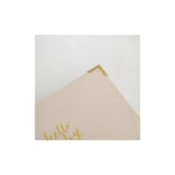 Álbum de tela lomo ancho Hello Baby Beige Lora Bailora 6