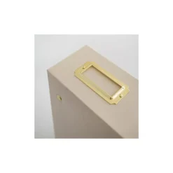 Álbum de tela lomo ancho Hello Baby Beige Lora Bailora 6