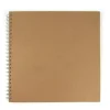Álbum kraft de anillas 30x30cm