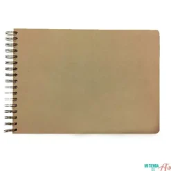 Álbum kraft rectangular de anillas Dayka 30x22cm