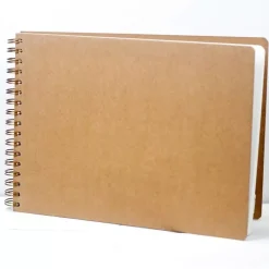 Álbum kraft rectangular de anillas Dayka 30x22cm