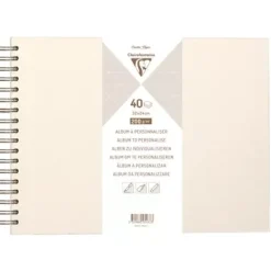 Álbum Marfil Iridiscente Clairefontaine 32x24cm