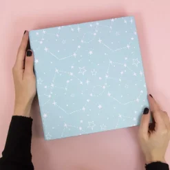 Álbum 6”x8" Galaxia Mint Lomo 5cm Craftelier