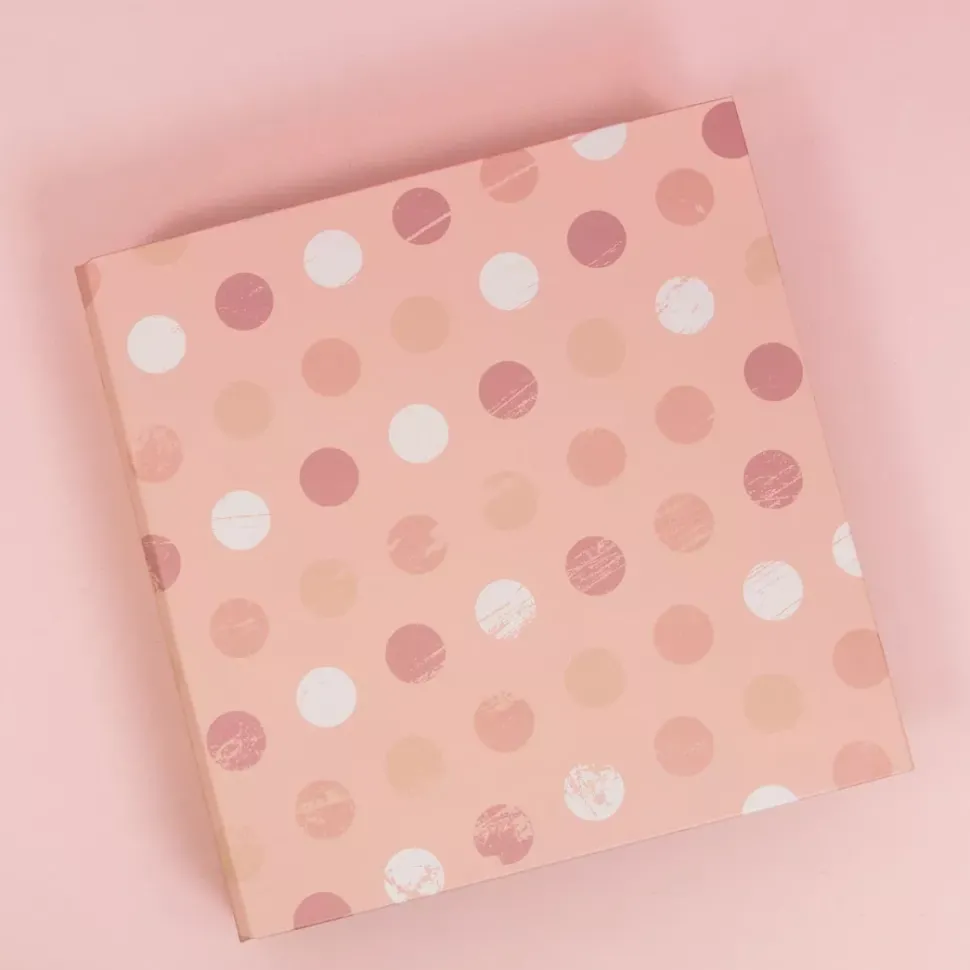 Álbum 6”x8" Polka Dots Lomo 5cm Craftelier