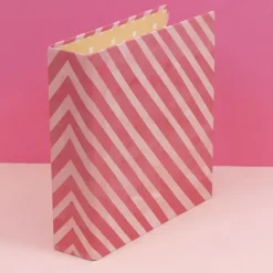 Álbum 6”x8" Rayas Rosas Navidad Lomo 5cm All You Need is Christmas Craftelier