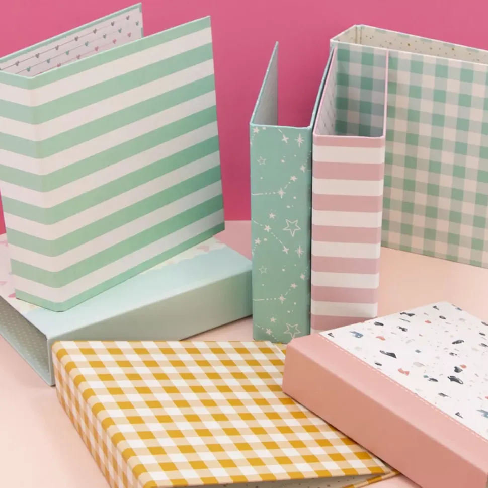 Álbum 6”x8" Terrazo Lomo 5cm Craftelier