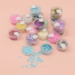 Lentejuelas Flores Amarillo Craftelier 5mm