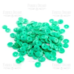 Lentejuelas grandes Esmeraldas Fabrika Decoru