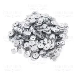 Lentejuelas Grandes Plata 7mm Fabrika Decoru