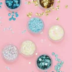 Lentejuelas Turquesa Craftelier 5mm