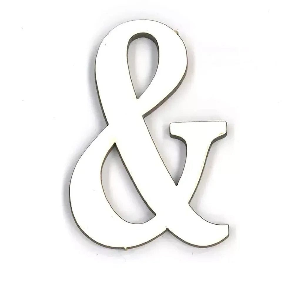 Letra and en tablero blanco