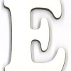 Letra E en tablero blanco
