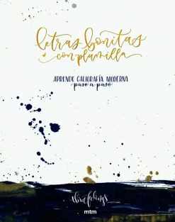 Letras bonitas con plumilla