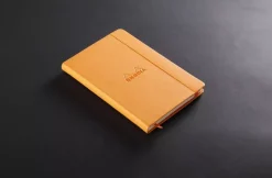 Libreta con puntos naranja A5 Rhodia