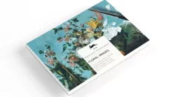 Libro de postales para colorear Floral The Pepin Press 15x10cm