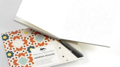 Libro de postales para colorear Arabian Designs The Pepin Press 15x10cm