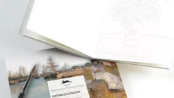 Libro de postales para colorear Impresionism The Pepin Press 15x10cm
