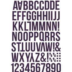 Libro de stickers Alfabeto Darks Color Vibe Simple Stories