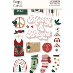 Libro de Stickers Boho Christmas Simple Stories