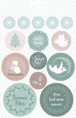 Libro de Stickers Let it Snow Artemio