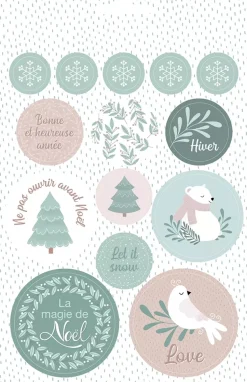Libro de Stickers Let it Snow Artemio