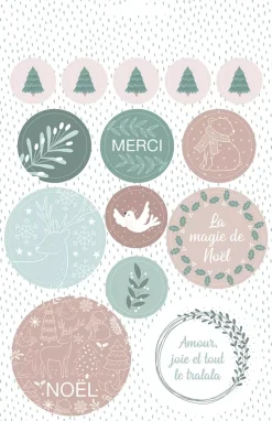 Libro de Stickers Let it Snow Artemio