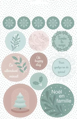 Libro de Stickers Let it Snow Artemio