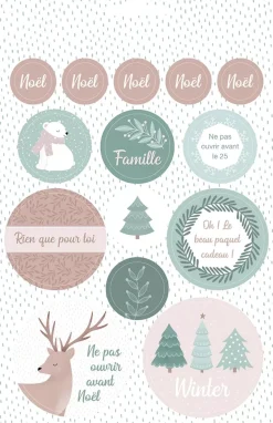 Libro de Stickers Let it Snow Artemio