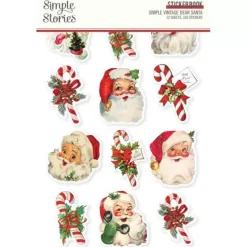 Libro de Stickers Simple Vintage Dear Santa Simple Stories