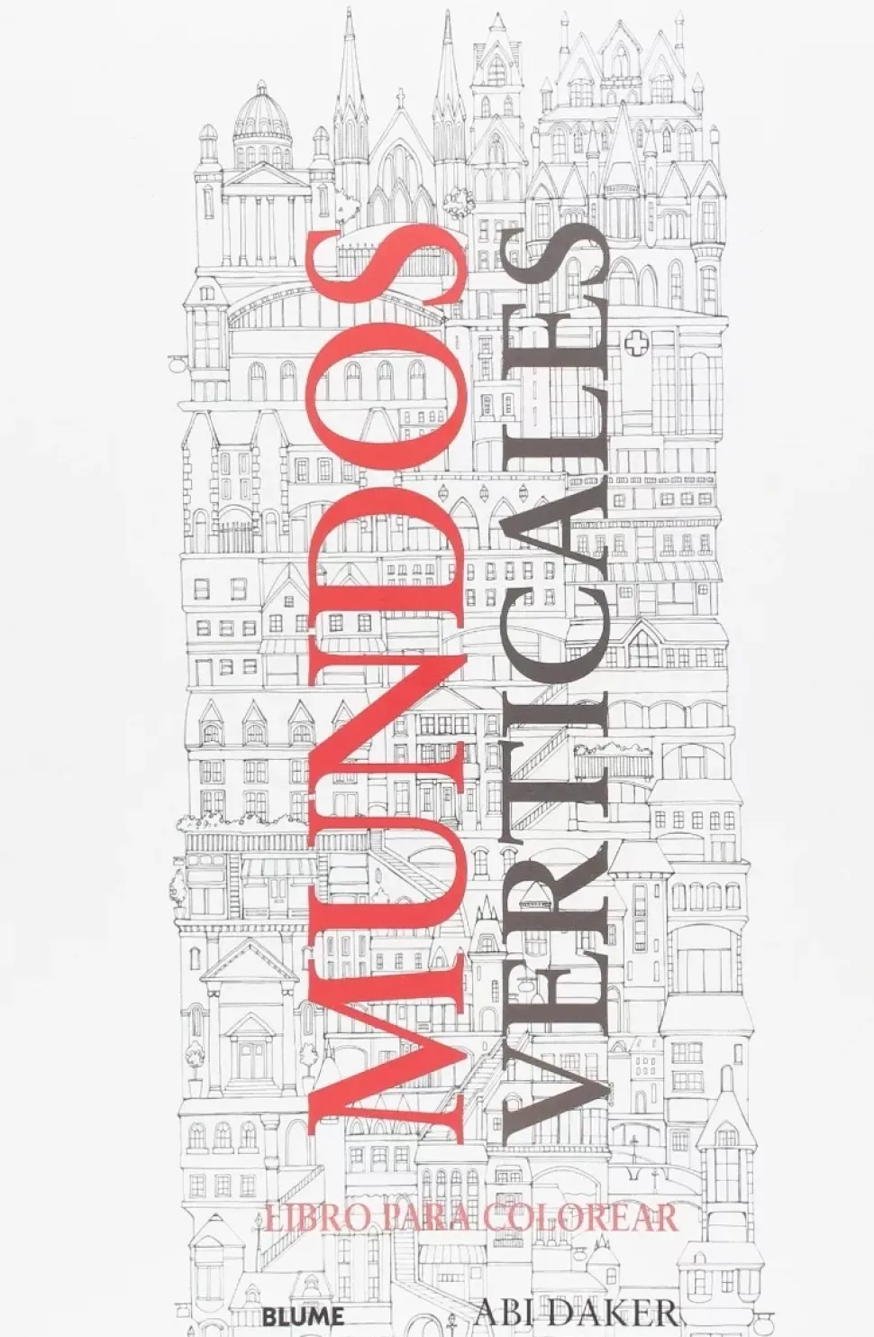 Libro para Colorear Mundos Verticales Blume