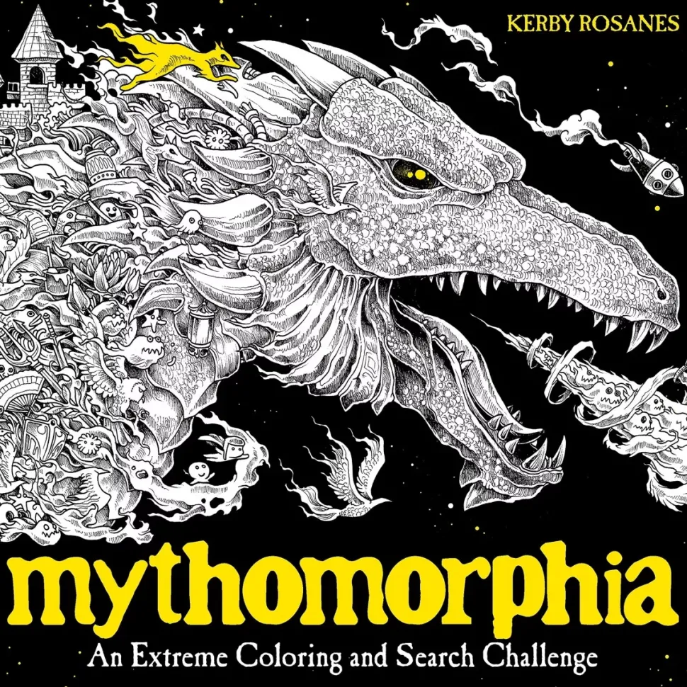 Libro para colorear y Buscar Mythomorphia