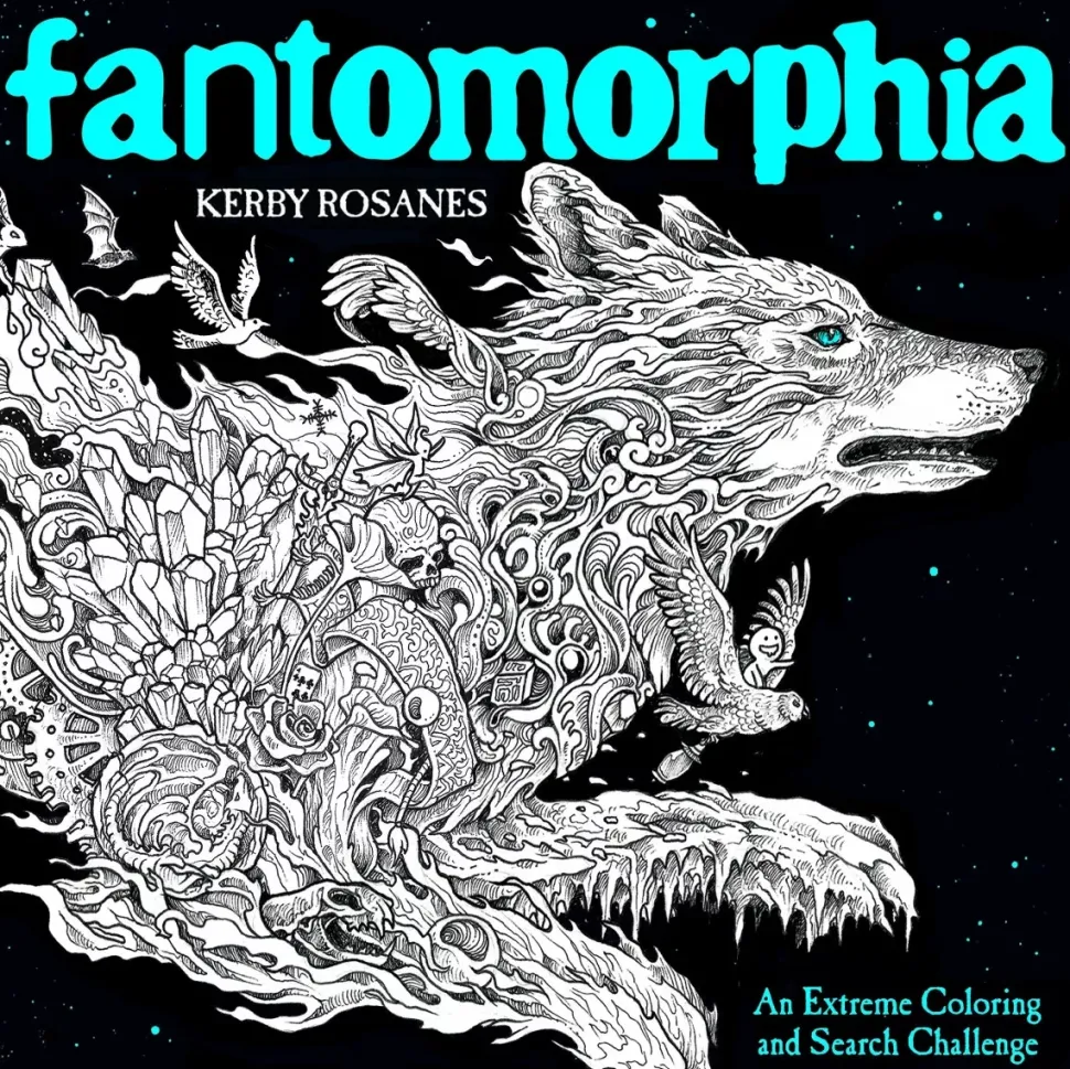 Libro para colorear y Buscar Fantomorphia