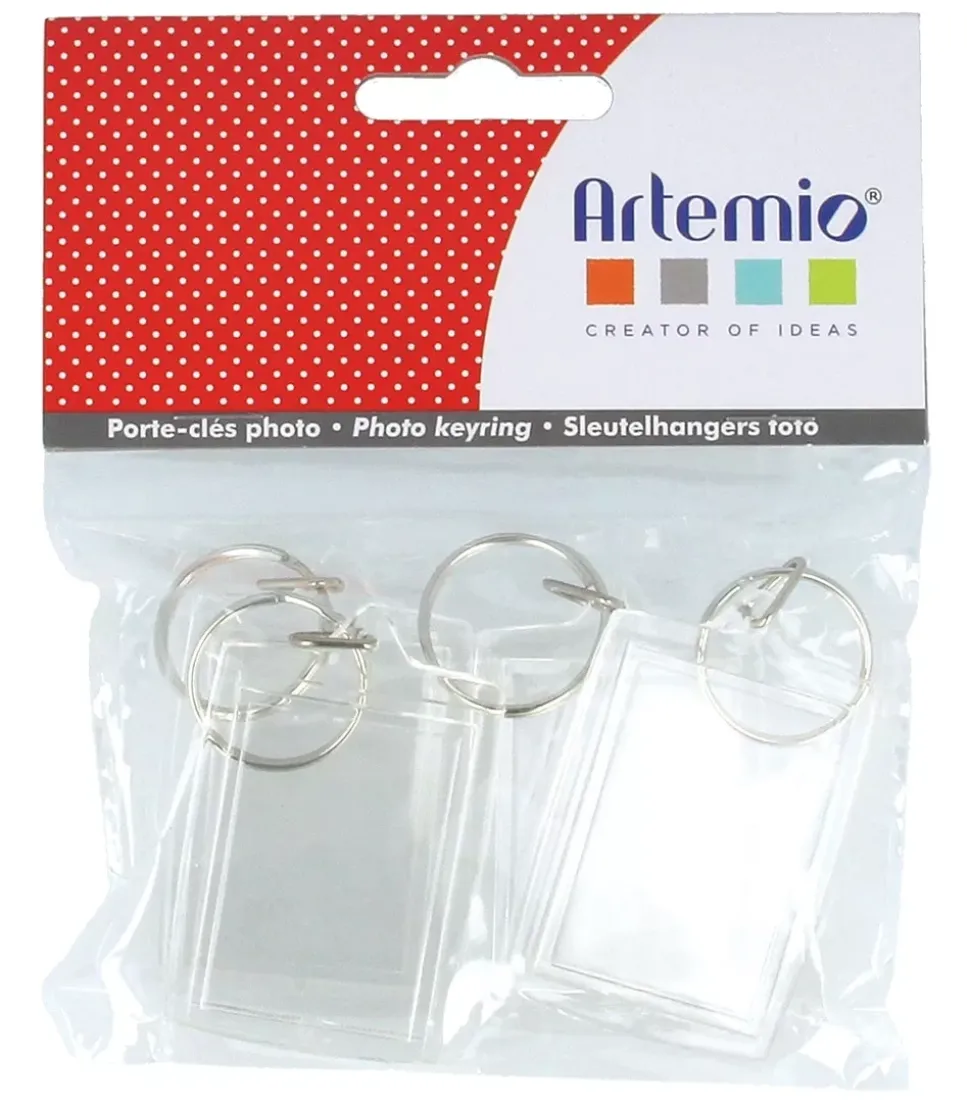 Llaveros para fotos rectangulares