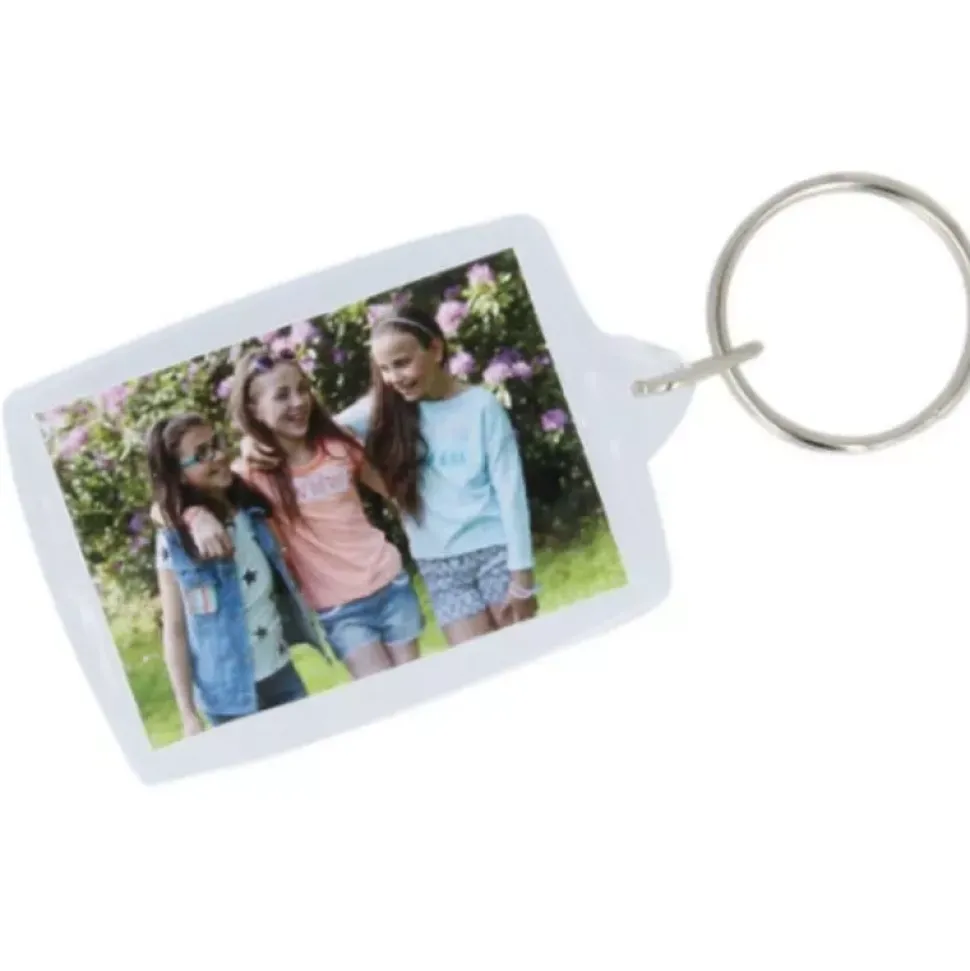 Llaveros para fotos rectangulares