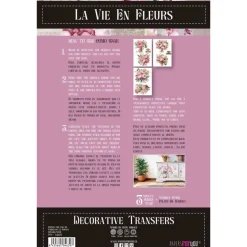 Láminas Adhesivas Pink Orchid PapersForYou 20x30cm