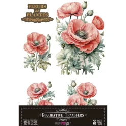 Láminas Adhesivas Poppy PapersForYou 20x30cm