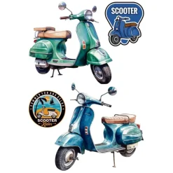 Láminas Adhesivas Scooter II PapersForYou 20x30cm