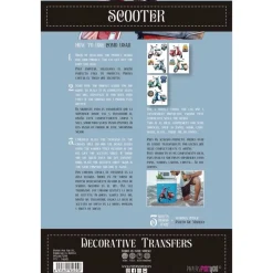 Láminas Adhesivas Scooter II PapersForYou 20x30cm