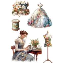 Láminas Adhesivas Sewing PapersForYou 20x30cm