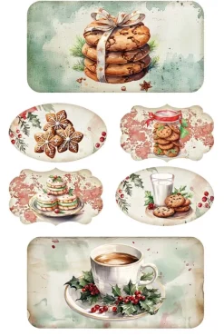 Láminas Adhesivas Sweet December PapersForYou 20x30cm