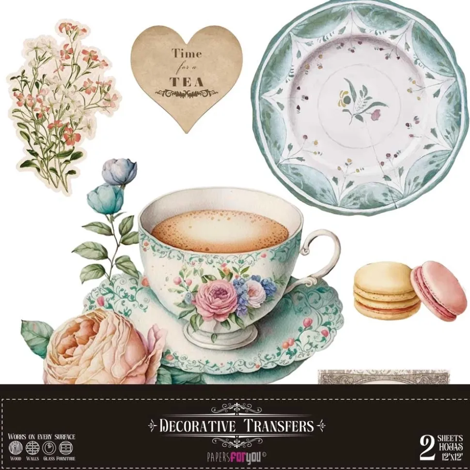 Láminas Adhesivas Tea PapersForYou 30x30cm