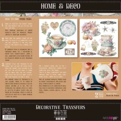 Láminas Adhesivas Tea PapersForYou 30x30cm