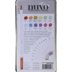 Lápices Acuarelables Pastel Highlights Nuvo