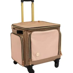 Maleta Rolling Bag - Pink & Taupe We R Memory Keepers